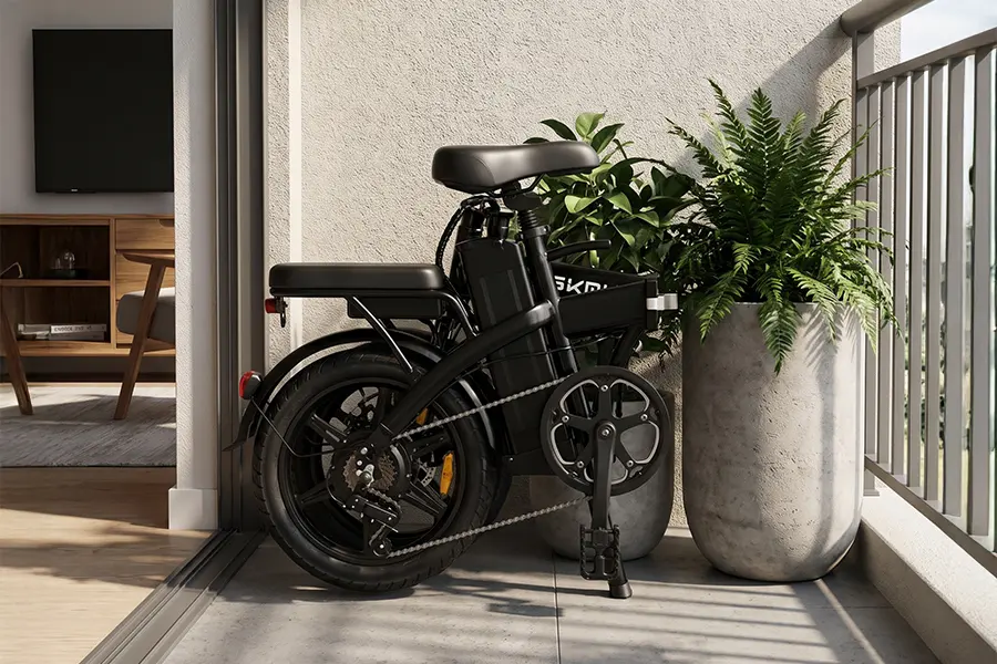 Foldable E-Bike Storage Ideas for Small Apartments